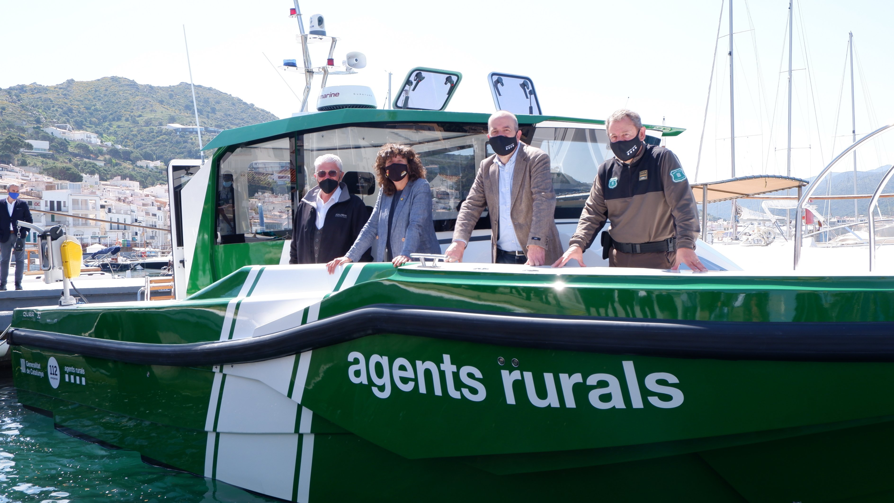 Els Agents Rurals es reforcen dins el mar