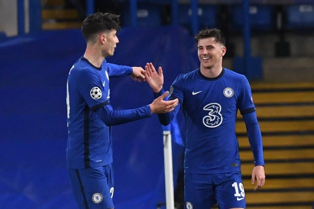 Mason Mount Havertz Chelsea EFE Mason Mount Havertz Chelsea EFE
