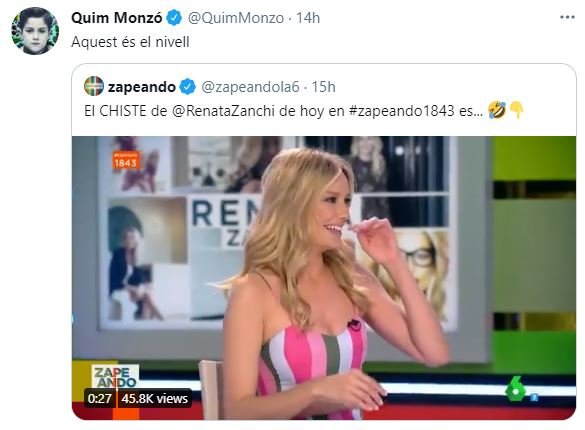 quimo monzo zapeando