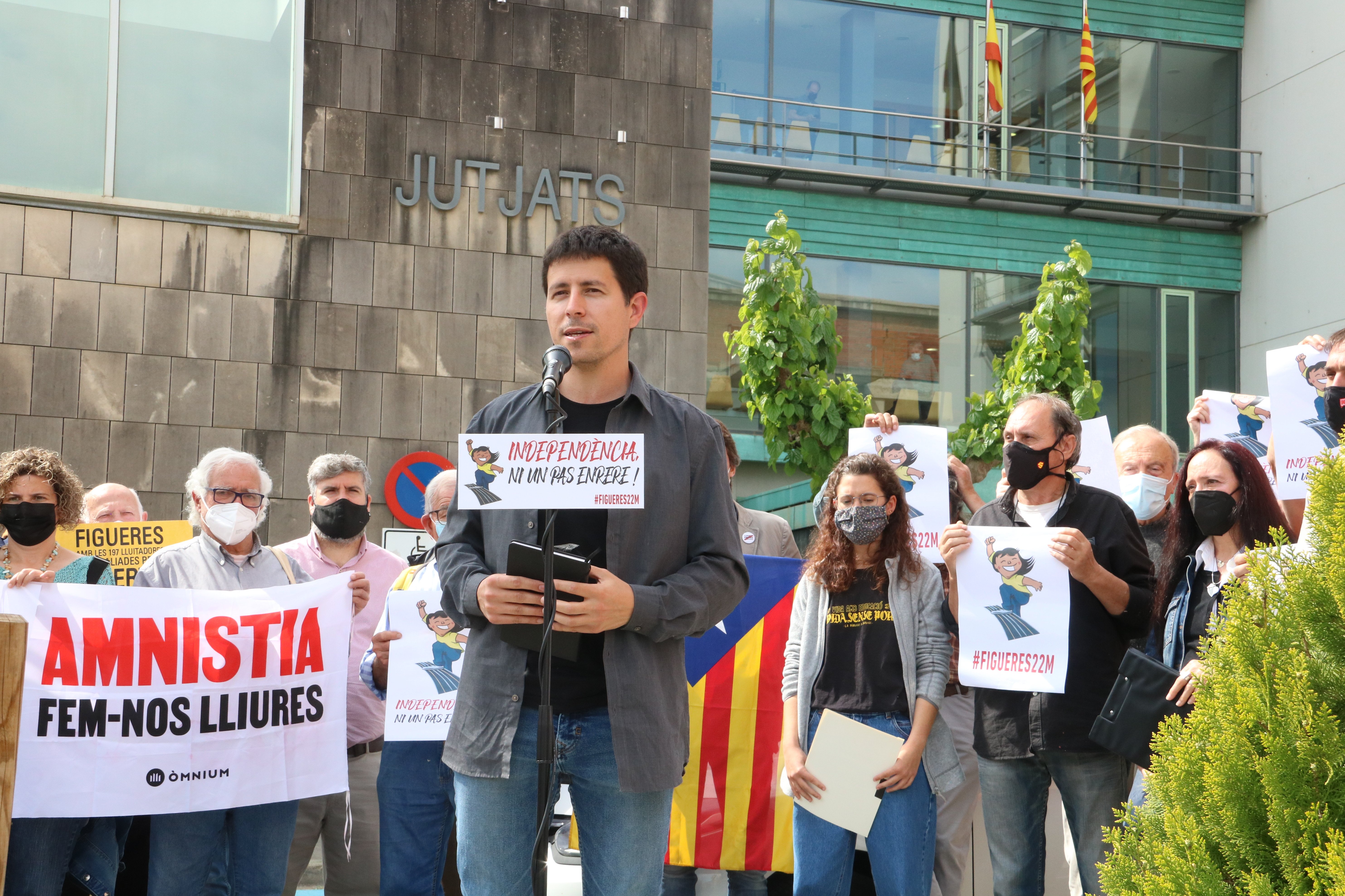 Figueres acollirà el 22 de maig un acte de suport als represaliats