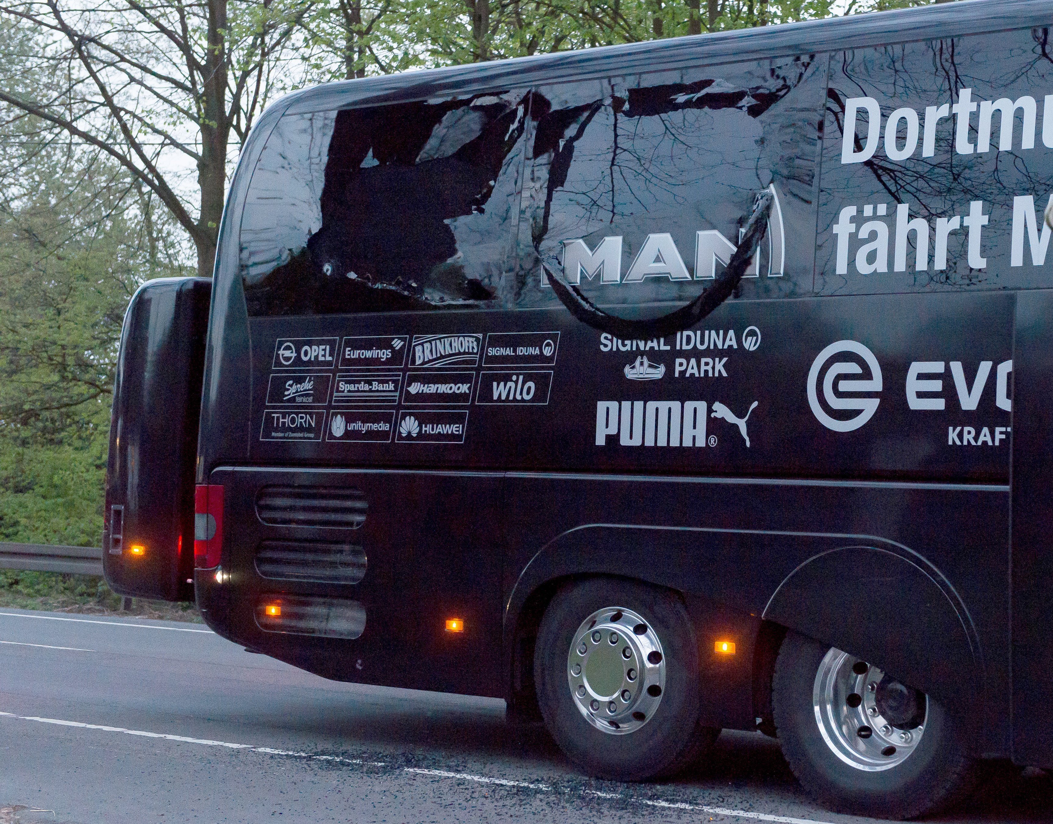Detingut un presumpte gihadista per l’atac a l'autobús del Dortmund