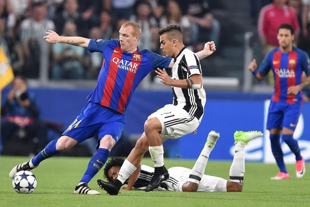Jeremy Mathieu Dybala Barça Juventus EFE Jeremy Mathieu Dybala Barça Juventus EFE