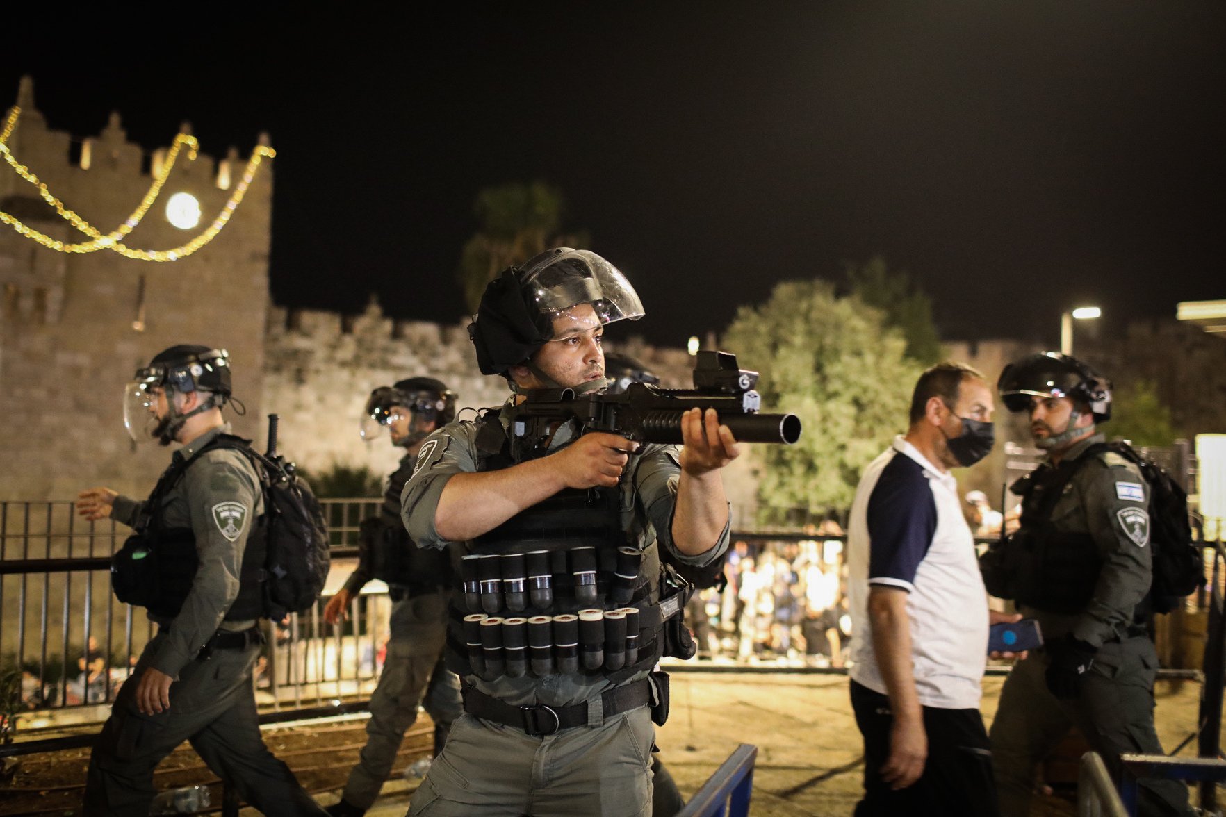 EuropaPress israel jerusalem israel policía 