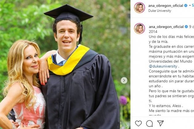 Perfil de Instagram de Ana Obregón