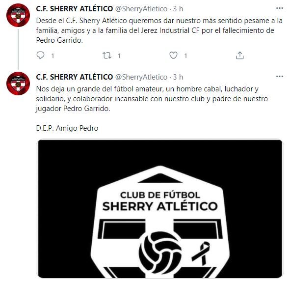 Muerte Pedro Garrido Sherry TUIT