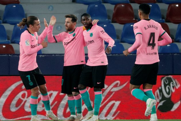 Levante Barça Messi Dembélé EFE