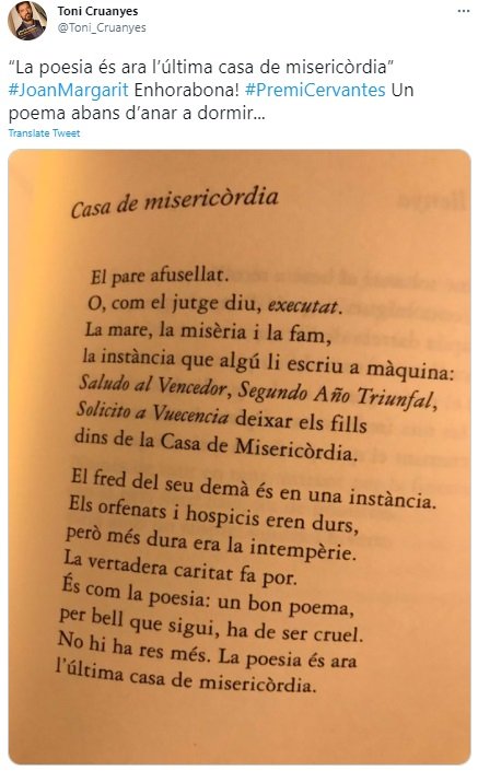 cruanyes poema margarit