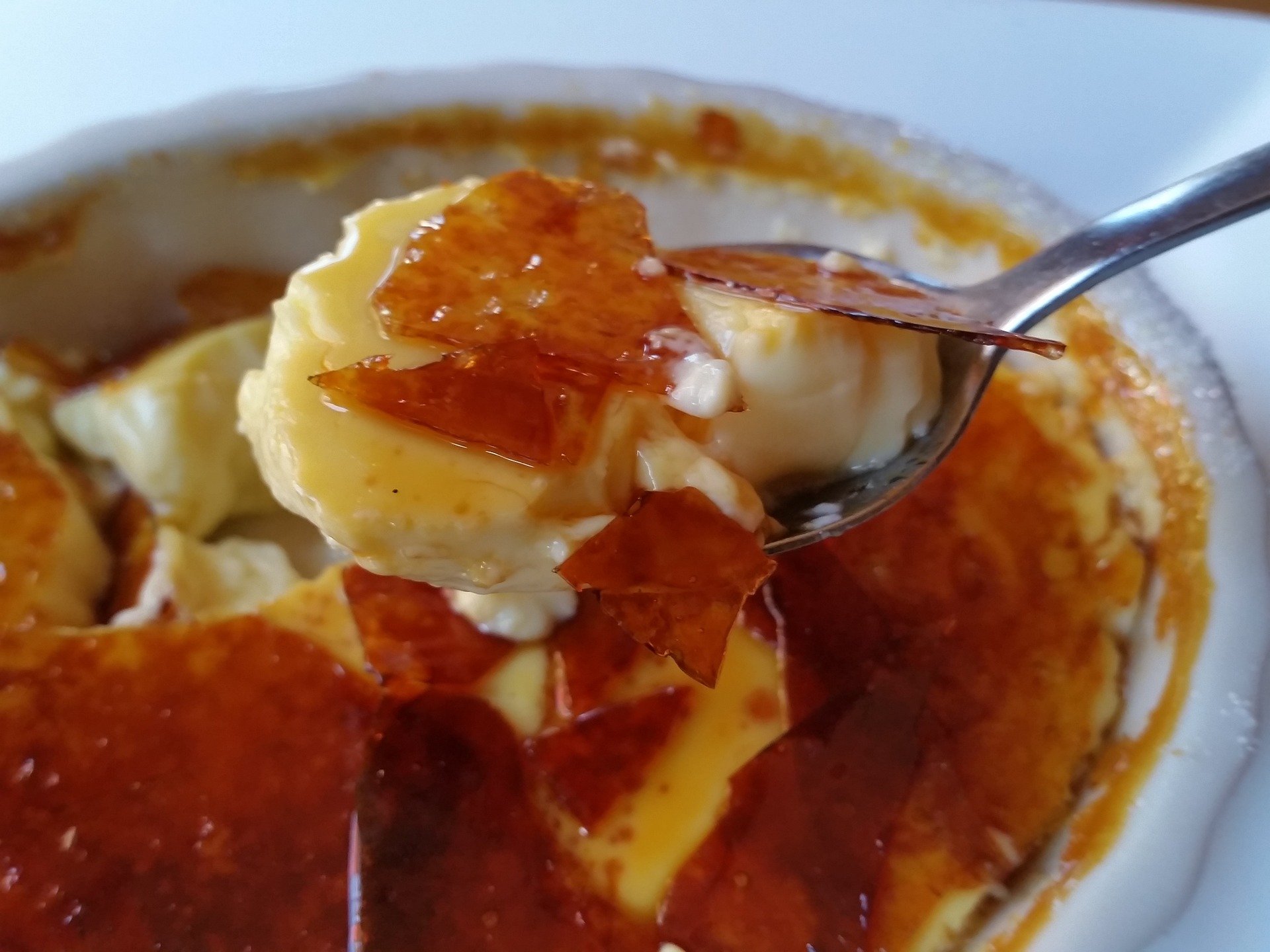 Crema catalana con jengibre