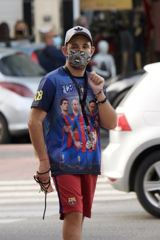 David Flores camiseta Barça EP