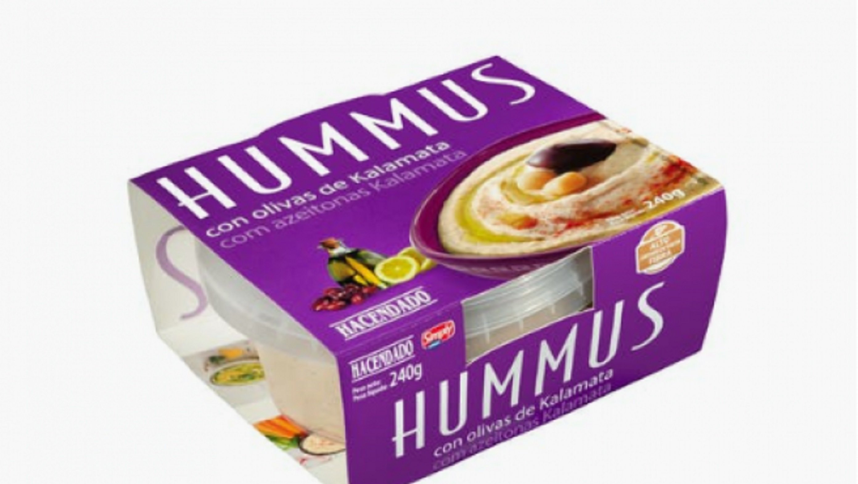 Hummus olives Kalamata / Mercadona