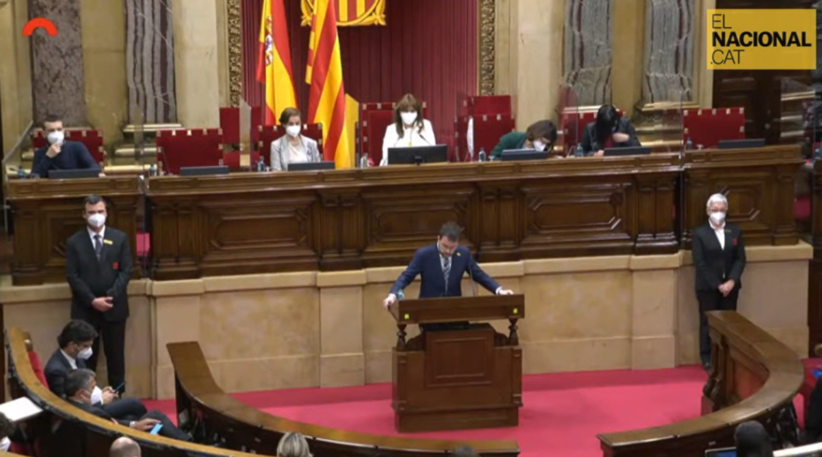 Aragonès Parlament - Captura Aragonès Parlament - Captura