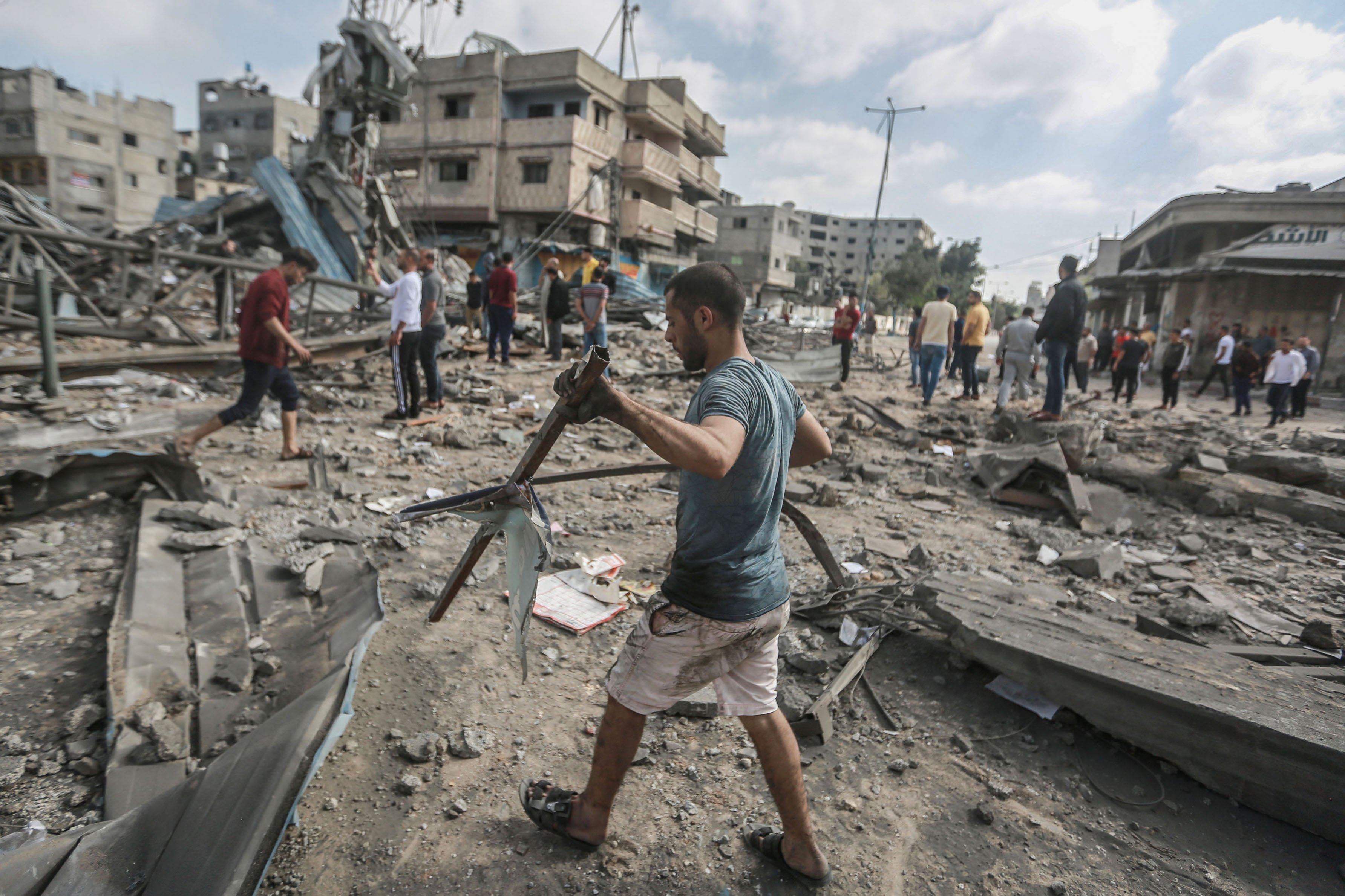 EuropaPress franja gaza palestina palestins israel ofensiva atac coets 