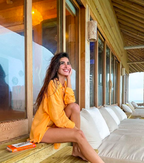 Lídia Torrent a les Maldives, Instagram