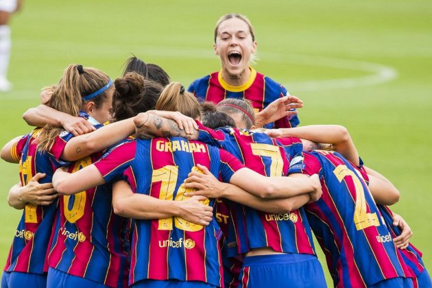 Barça femenino celebracion FC BARCELONA
