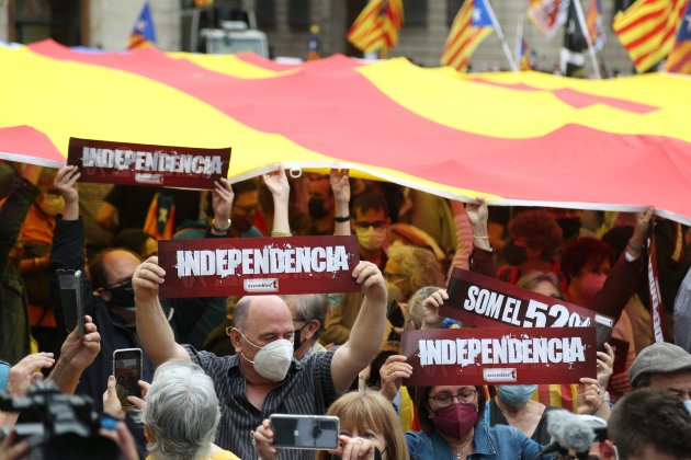 manifestacio anc govern - montse giralt