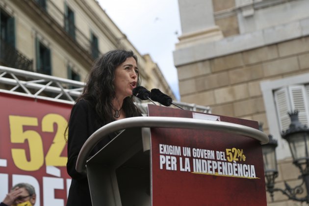 Monica Roca manifestacio anc assemblea 52% govern - montse giralt