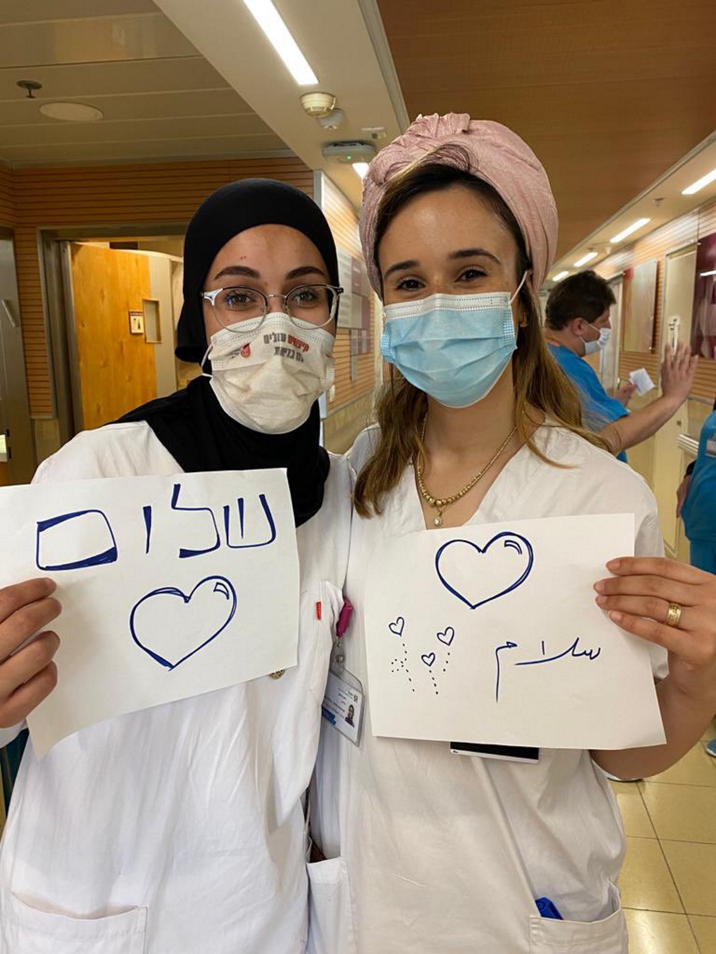El mensaje esperanzador de médicos judíos y árabes