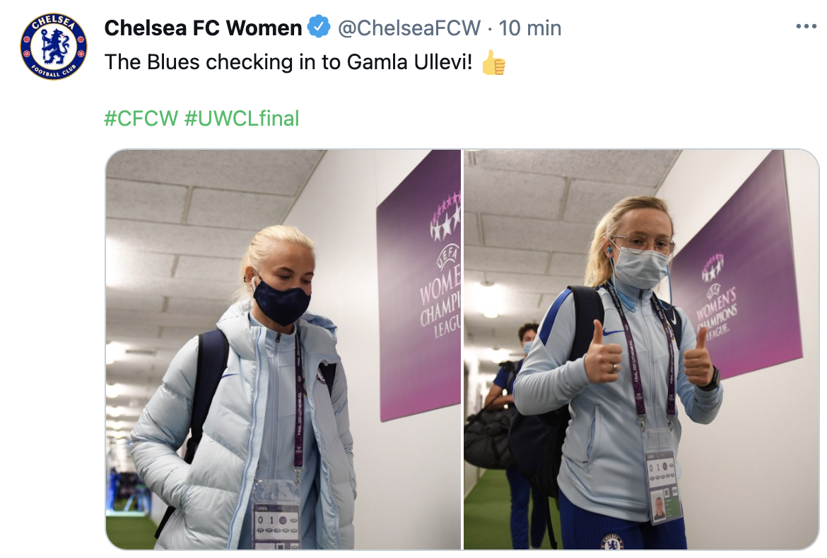 Chelsea femenino TUIT