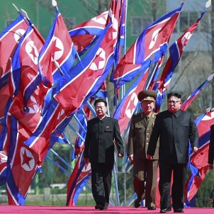 El líder de Corea del Nord, Kim Jong-un, en una inauguració a Pyongyang / EFE El líder de Corea del Nord, Kim Jong-un, en una inauguració a Pyongyang / EFE