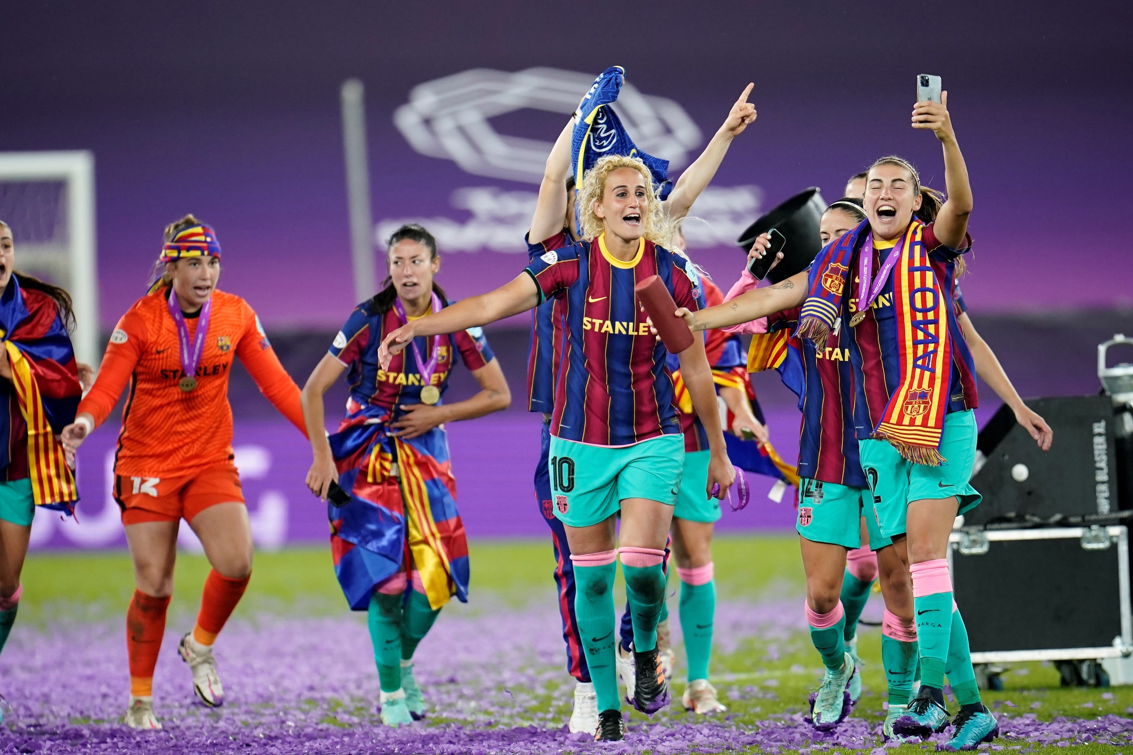 LaLiga menosprecia la Champions del Barça femenino