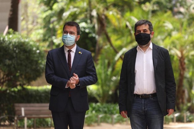 Pere Aragonès y Jordi Sànchez acuerdo investidura Sergi Alcàzar 2 Pere Aragonès y Jordi Sànchez acuerdo investidura Sergi Alcàzar 2