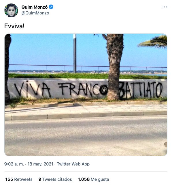 Quim Monzó muerte Franco Battiato