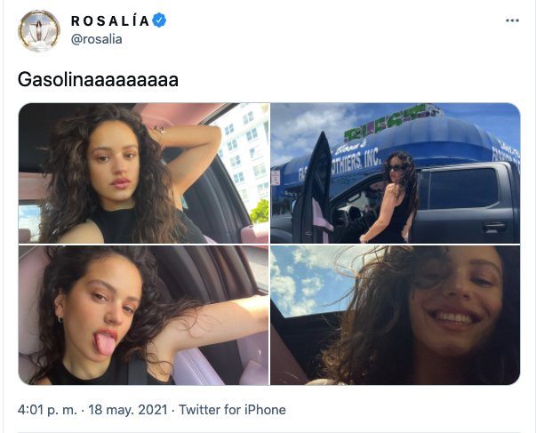 Rosalia fotos coche 