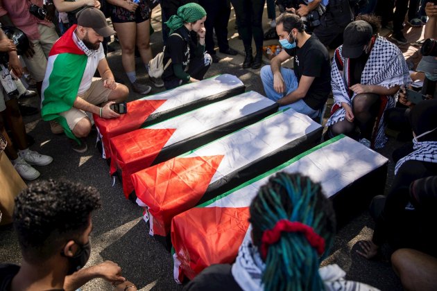 Manifestaciones en apoyo a Palestina en EEUU / Efe