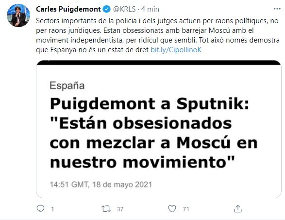 TUIT Puigdemon Sputnik