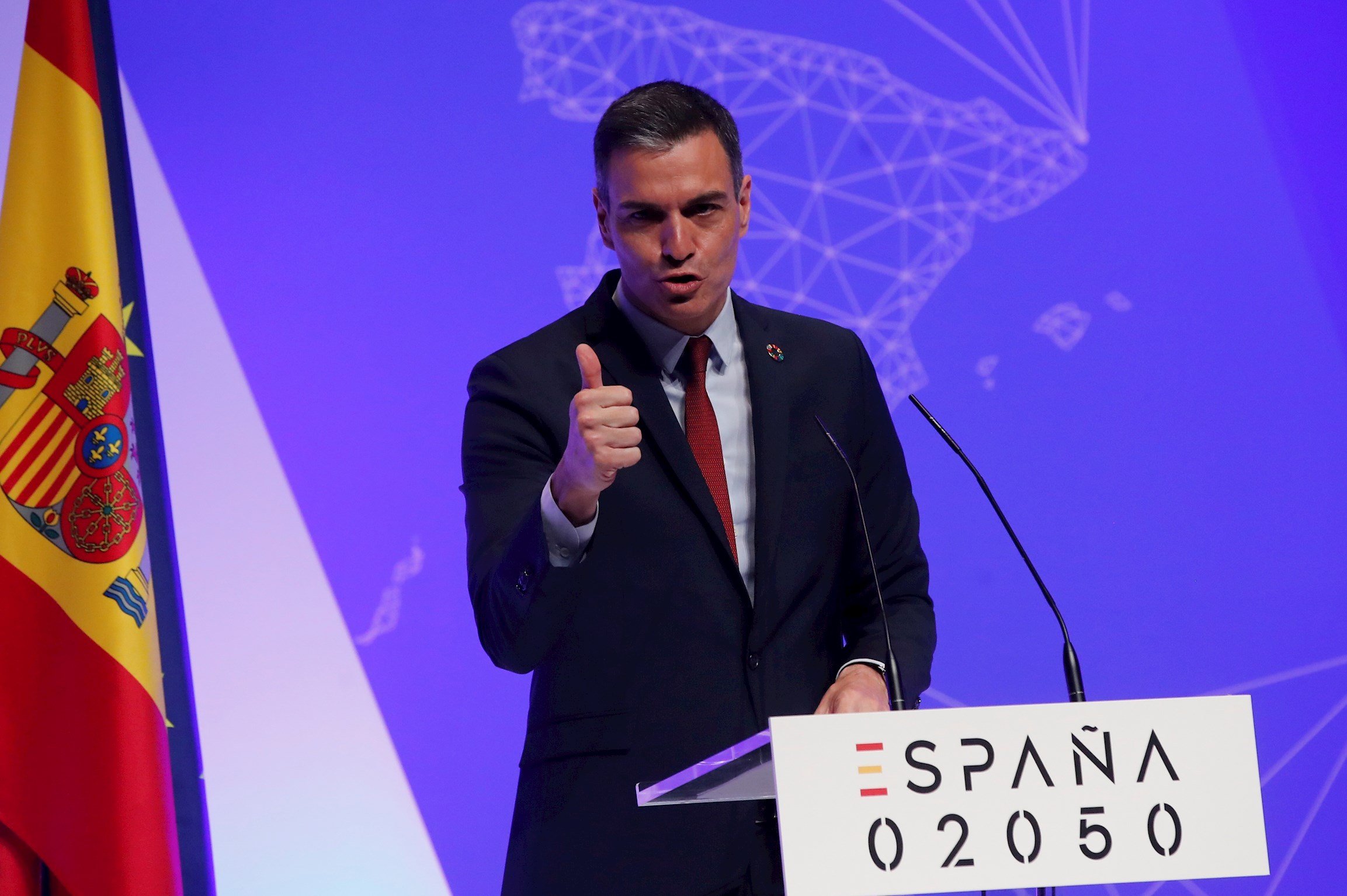 Sánchez anuncia "un gran diálogo" al Estado para diseñar el plan España 2050