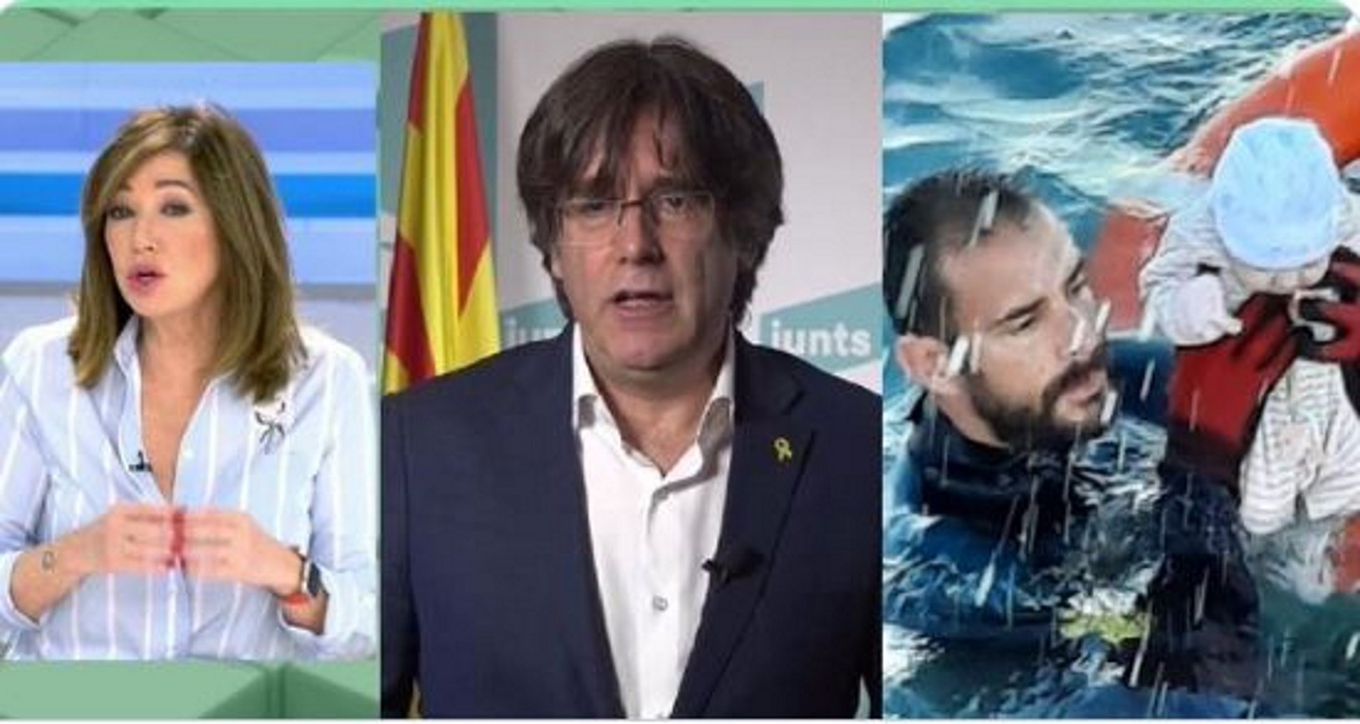 Telecinco y La Sexta enloquecen contra Puigdemont por cuestionar España en Ceuta