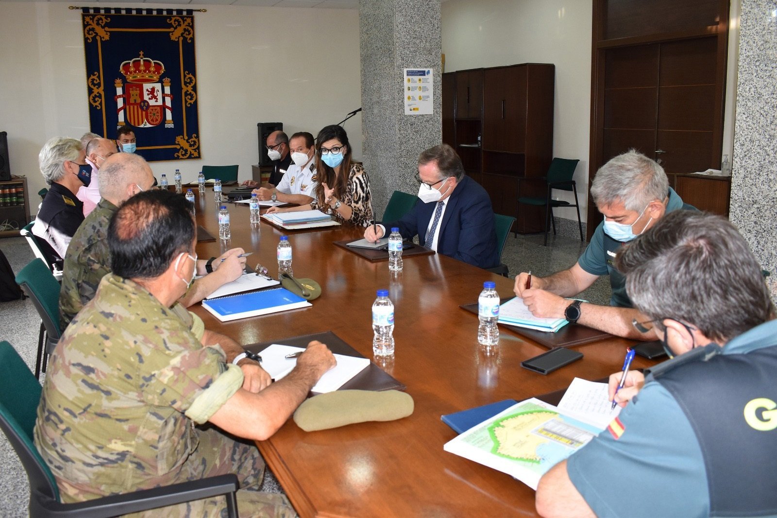 Reunión delegación gobierno Melilla EFE