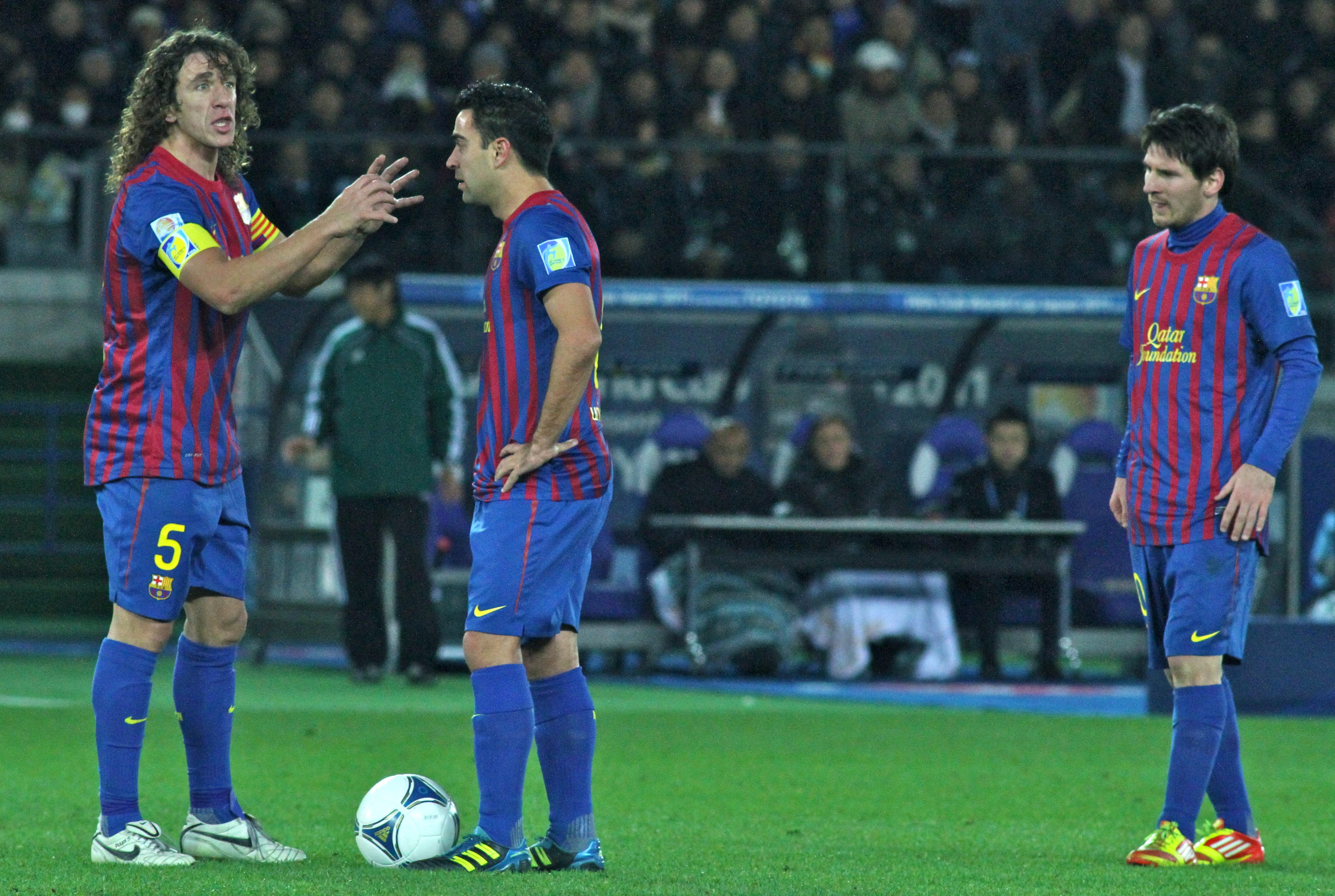 Xavi i Puyol, junts a Barcelona: futurs entrenador i secretari tècnic?