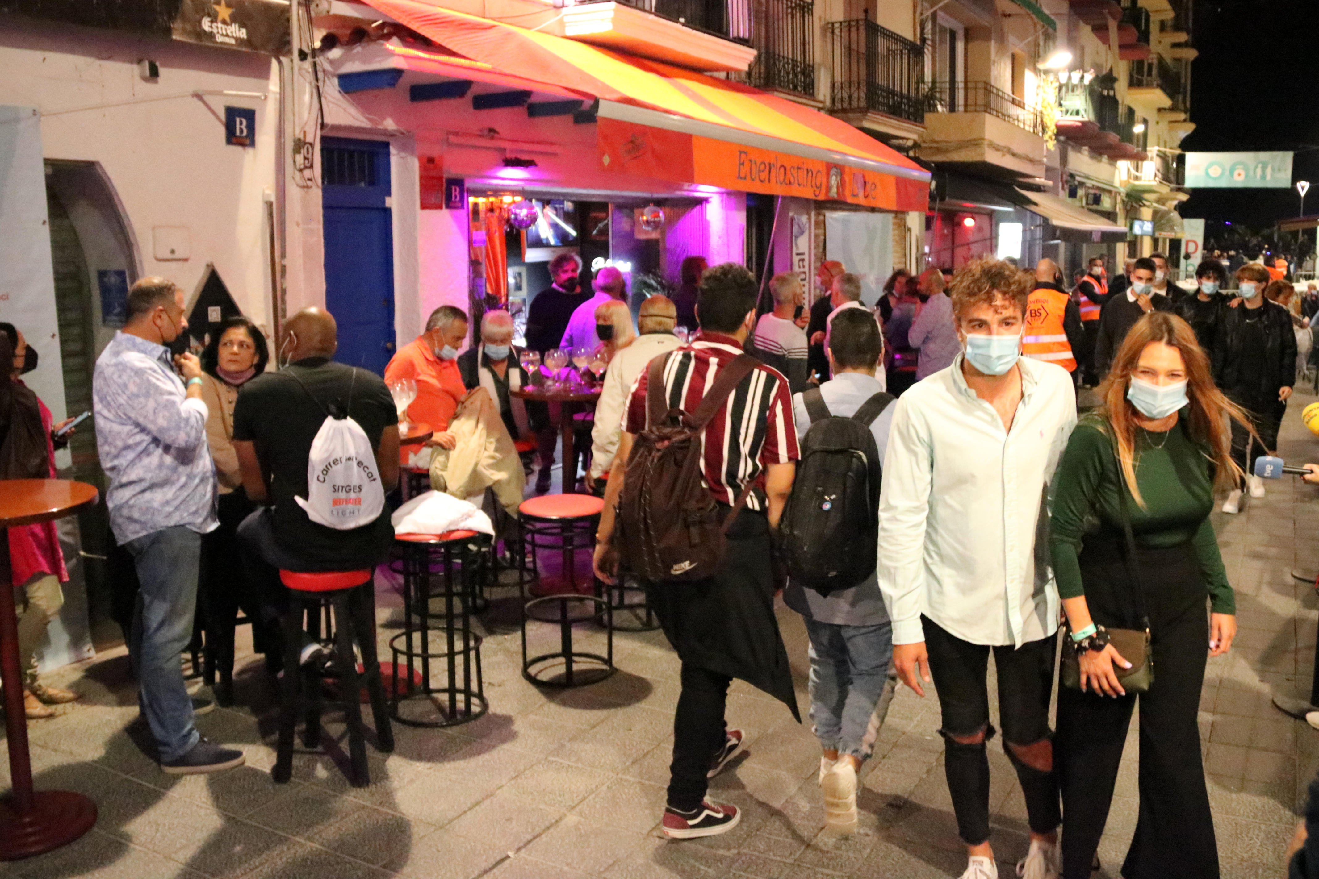 El ensayo clínico del ocio nocturno de Sitges, sin positivos de Covid-19