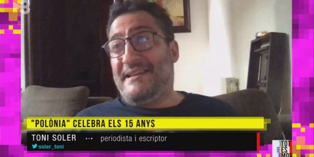 Toni Soler confinado Tot es mou TV3