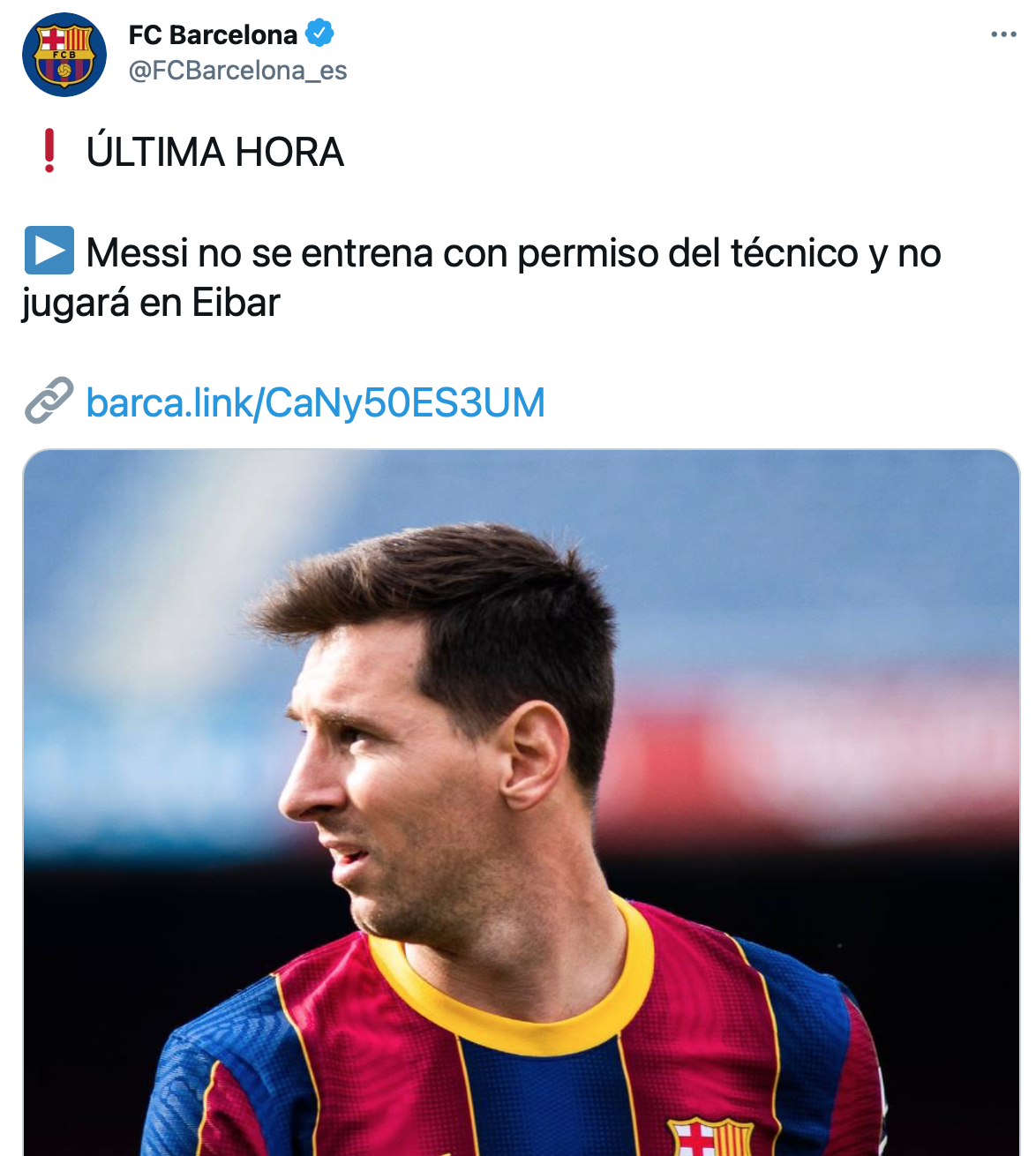 TUIT Barca Messi ES