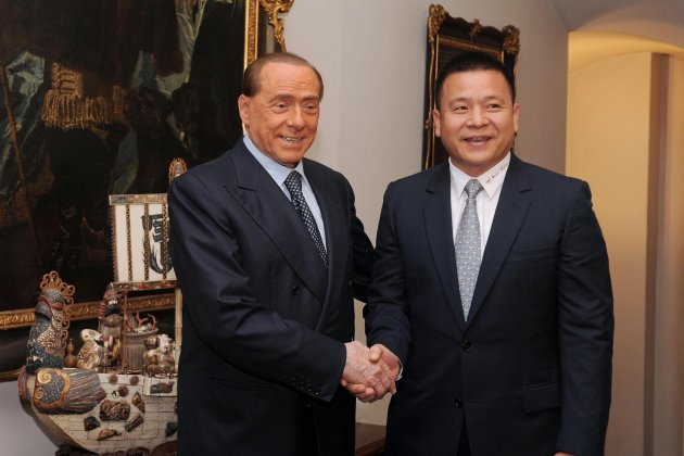 Silvio Berlusconi Li Yonghong Milan Efe