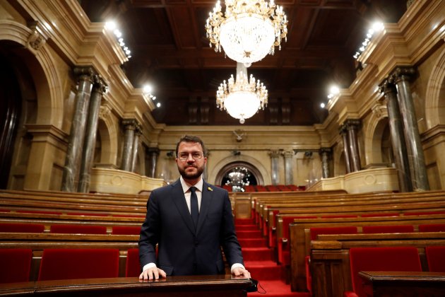 El presidente de la Generalitat Pere Aragonès Pool Efe