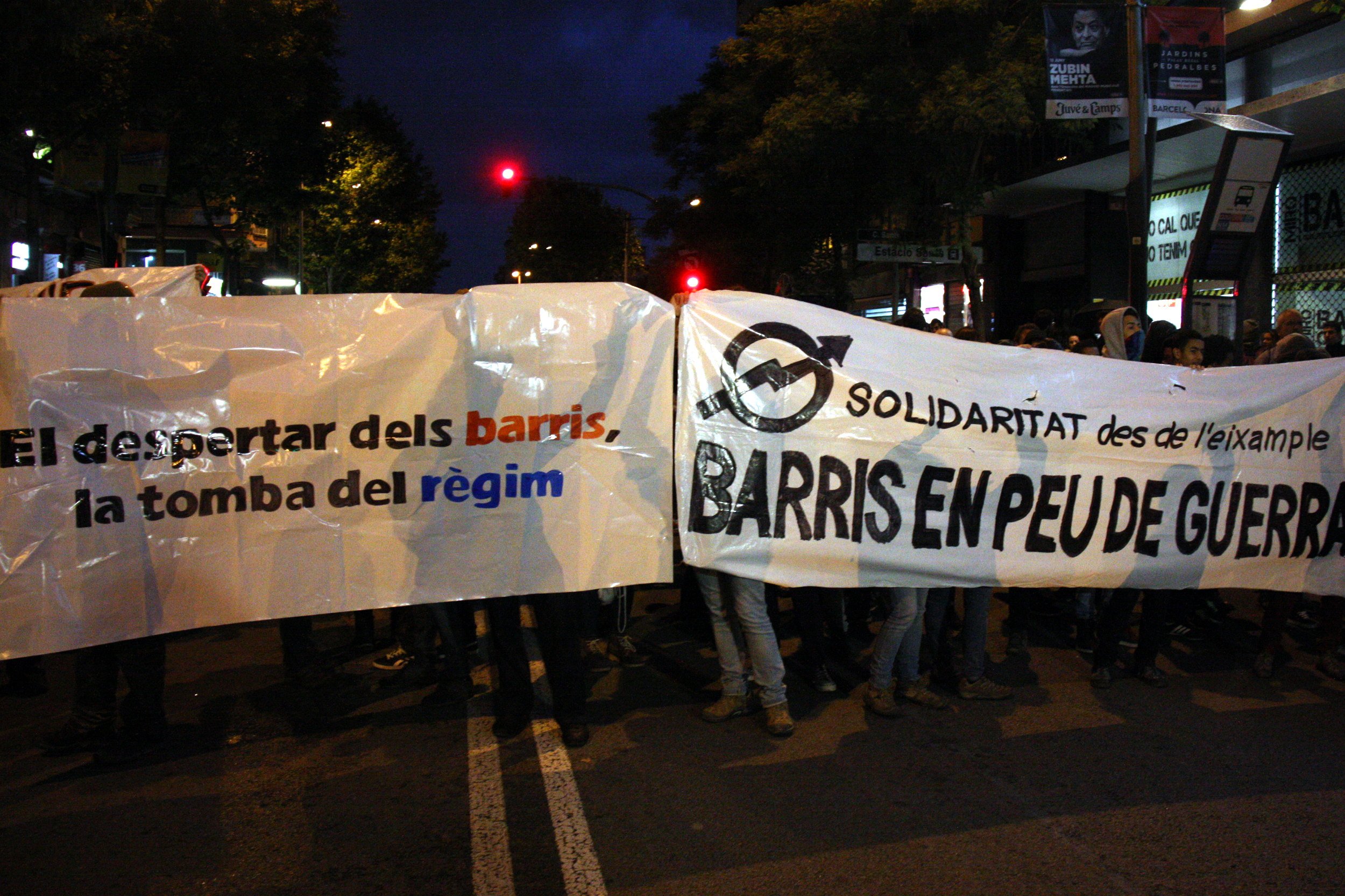 La Audiencia mantiene las condenas a cuatro manifestantes de Can Vies
