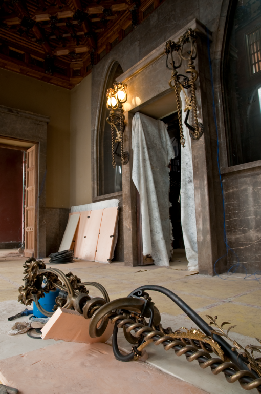 Obres de restauració   Quim Boix   Diputació de Barcelona