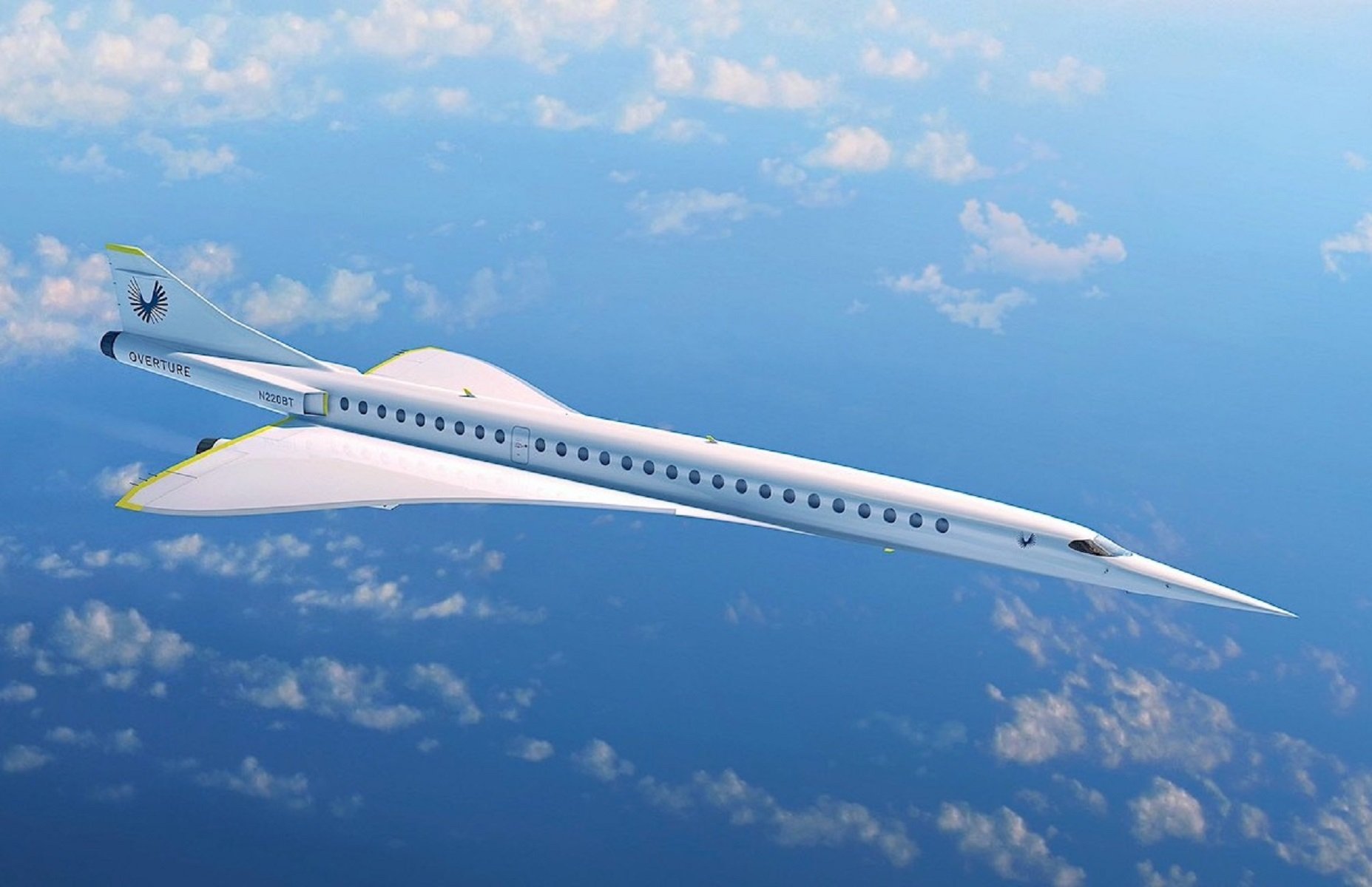 Avió supersonico Boom XB 1 / Boom Supersonic