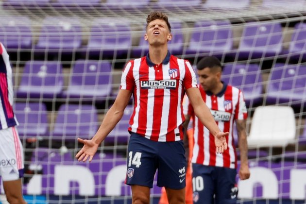 Marcos Llorente queja Atletico de Madrid EFE