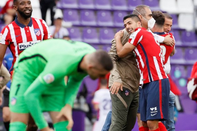 Celebracion Luis Suarez Atletico Madrid EFE