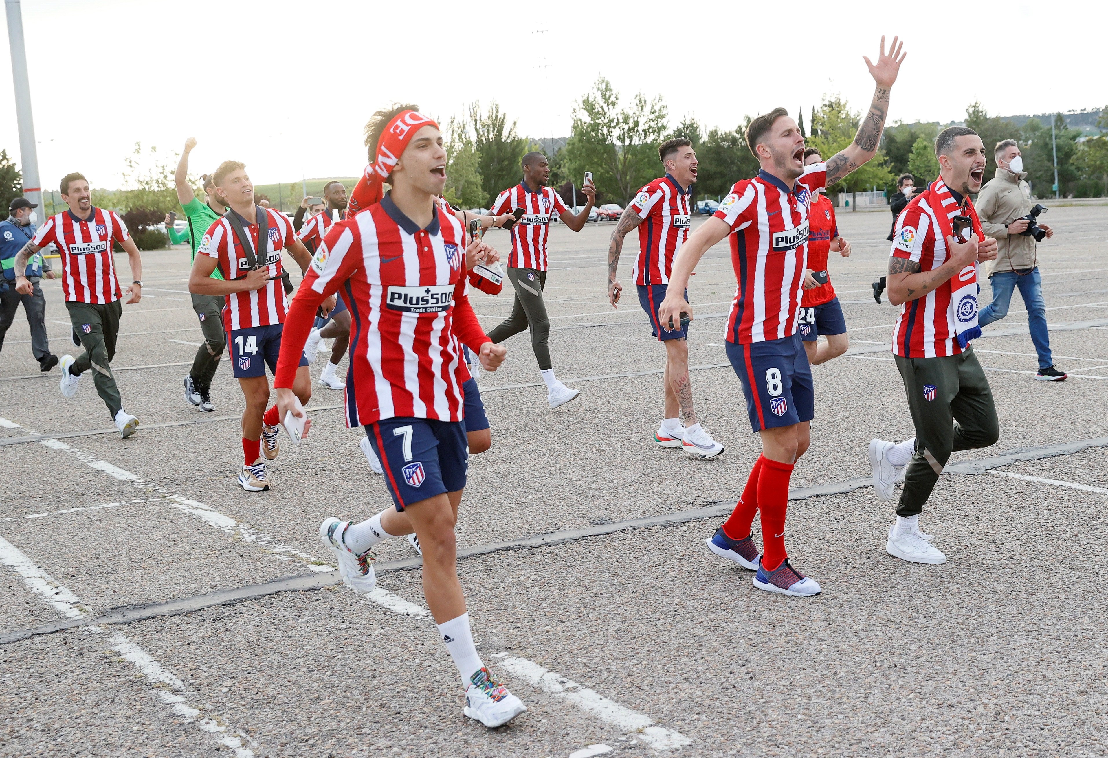 Eufòria dels jugadors / EFE