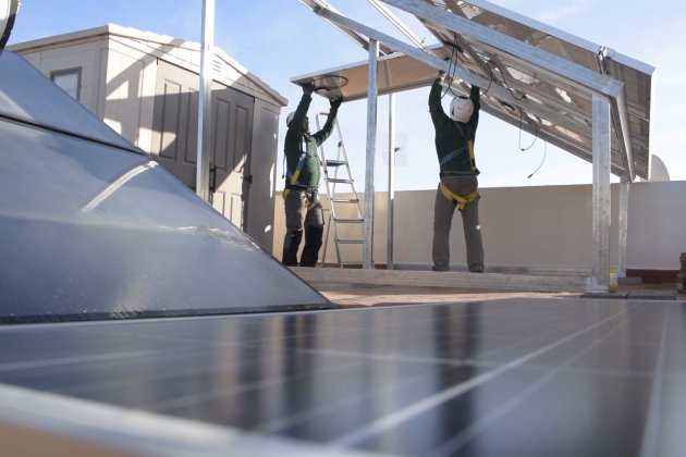 instalacion placa solar