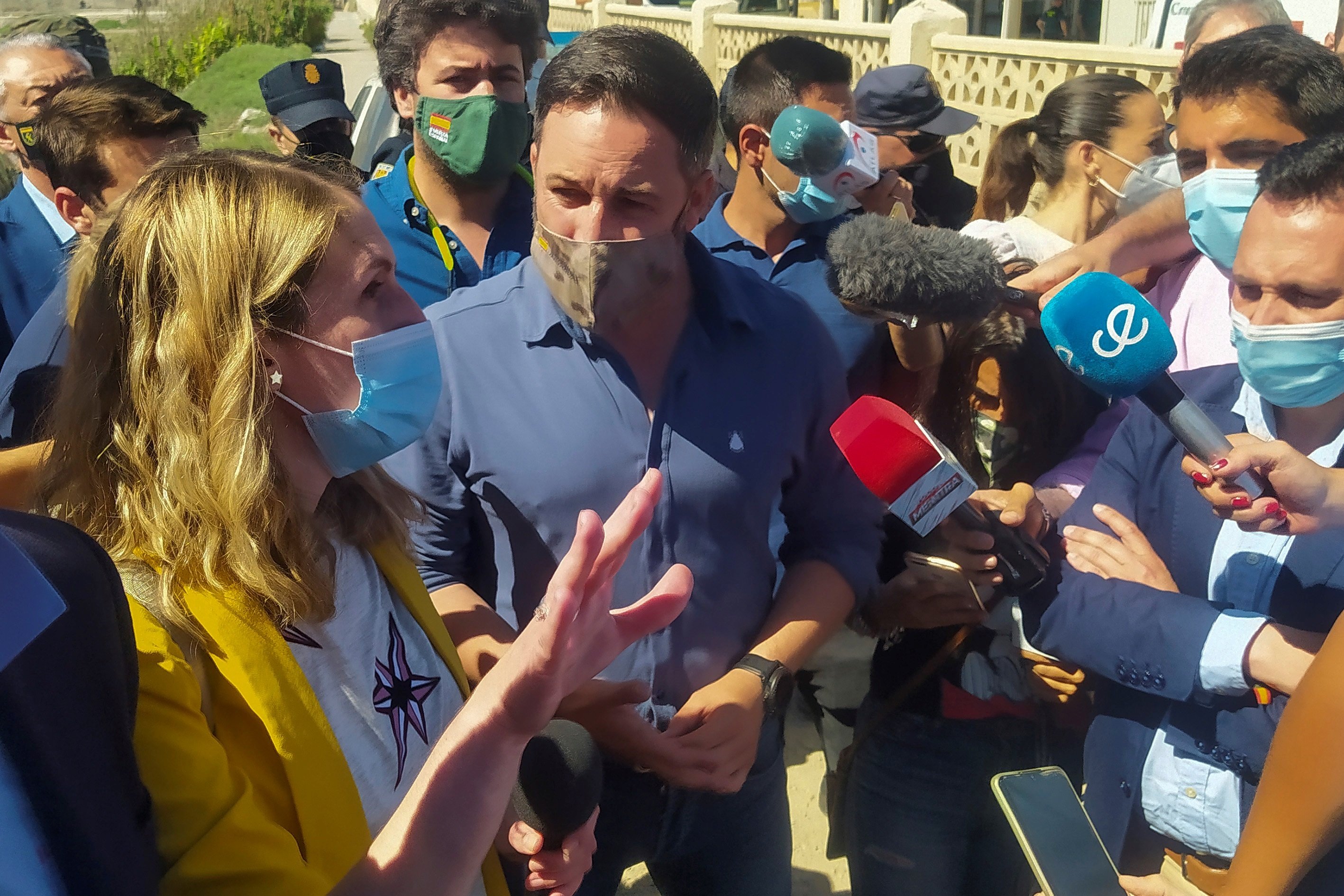 Abascal finalmente se rinde y cancela su mitin en Ceuta