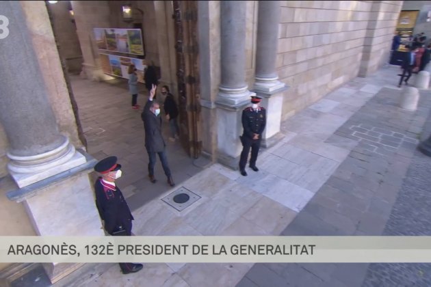Jordi Cuixart Palau Generalitat TV3