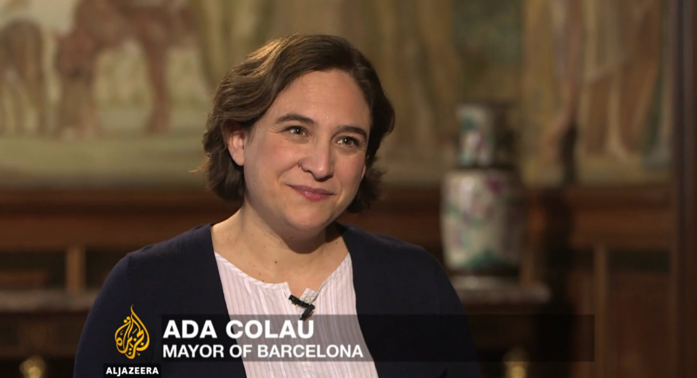 Colau a Aljazeera: "Que gane el sí a la independencia no quiere decir que se declare"