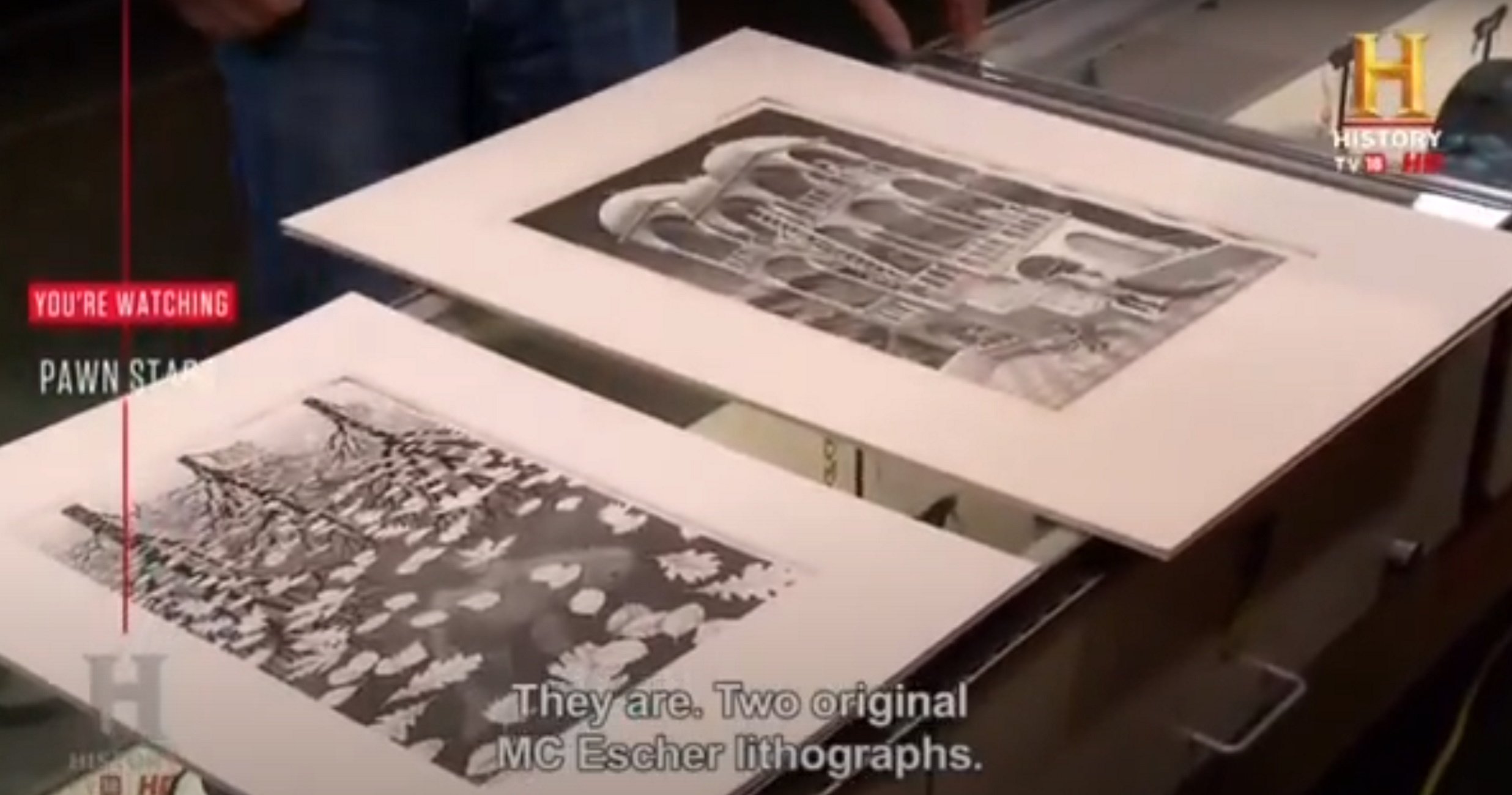 Escher, el artista que se vendió en 'La casa de empeños', se expone en Barcelona