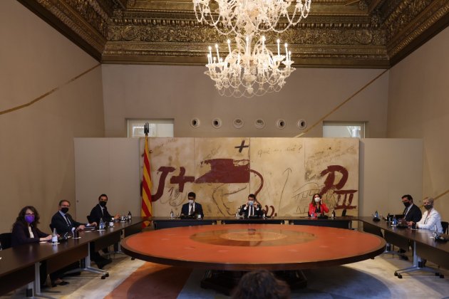 Primera reunión Govern Sergi Alcàzar